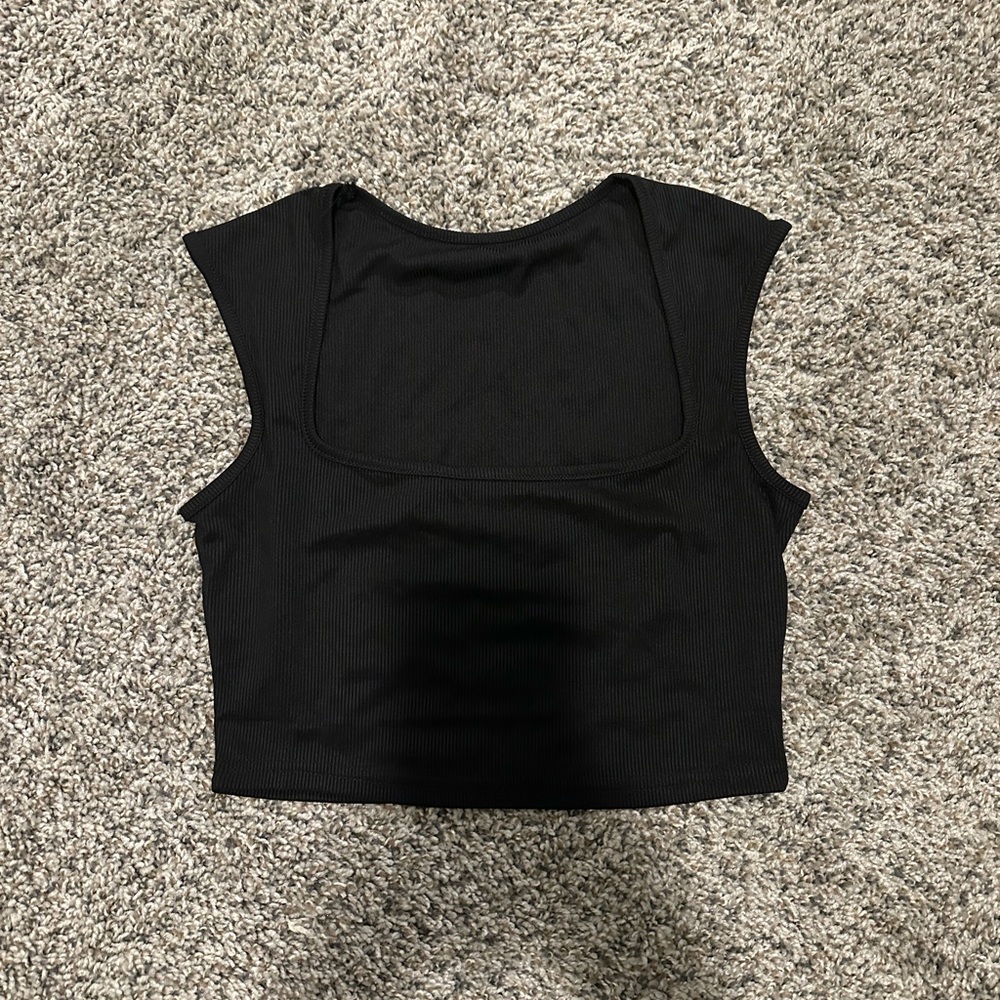 Square neck tank top
